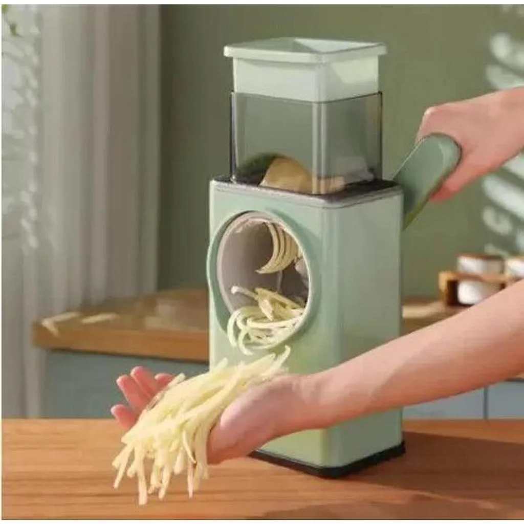 Cortador e fatiador legumes queijo multifuncional processador manual — imagem 5