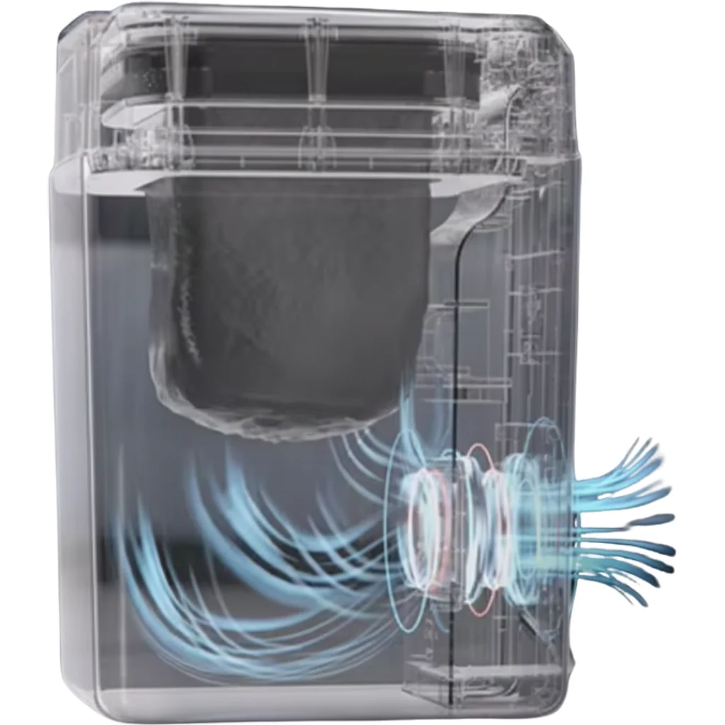 Lixeira Inteligente Touchless 17L Preto Fosco — imagem 11