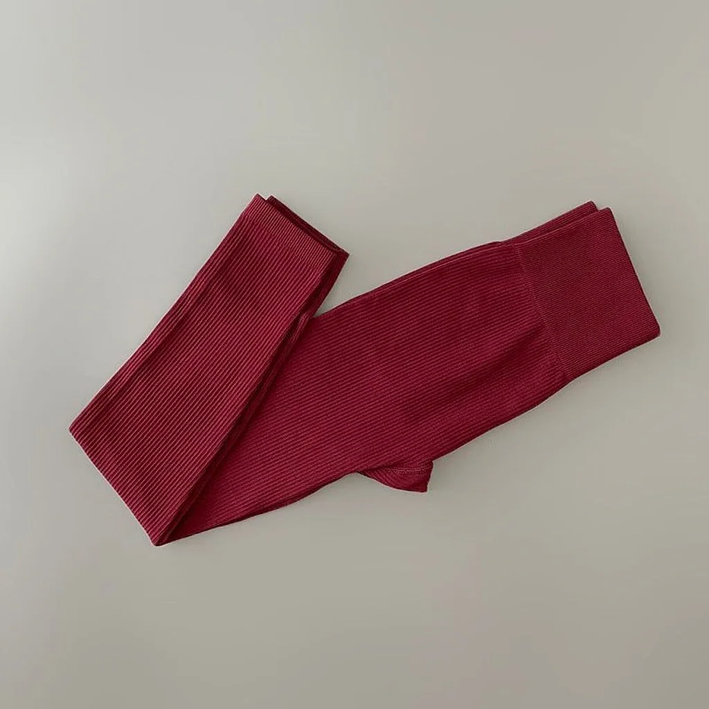 Calça Legging Push Up Sem Costura de Academia — imagem 8