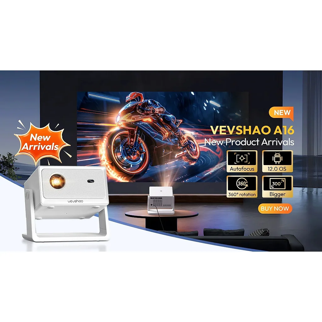Projetor Smart Full HD com Android (aceita 4K) — imagem 5