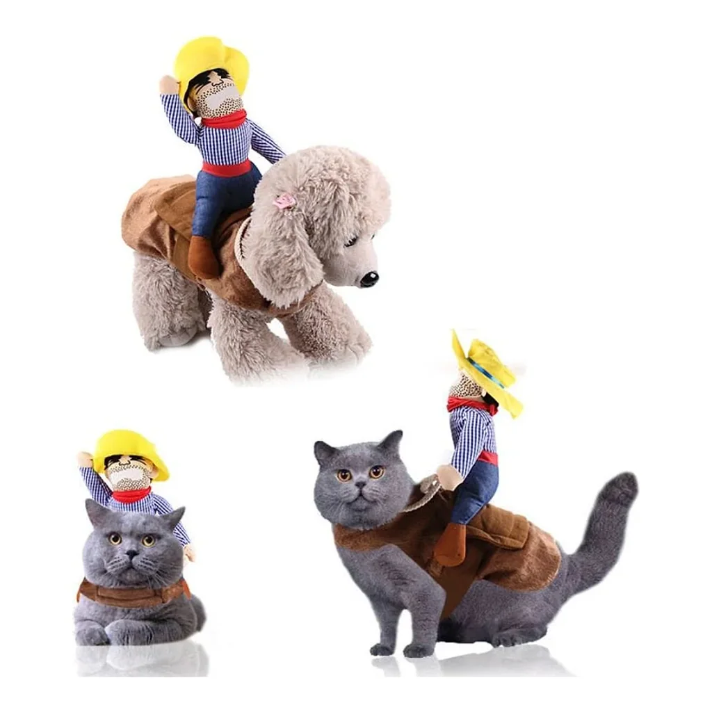 Fantasia Pet Segura Peão | Para Cachorro e Gato — imagem 6