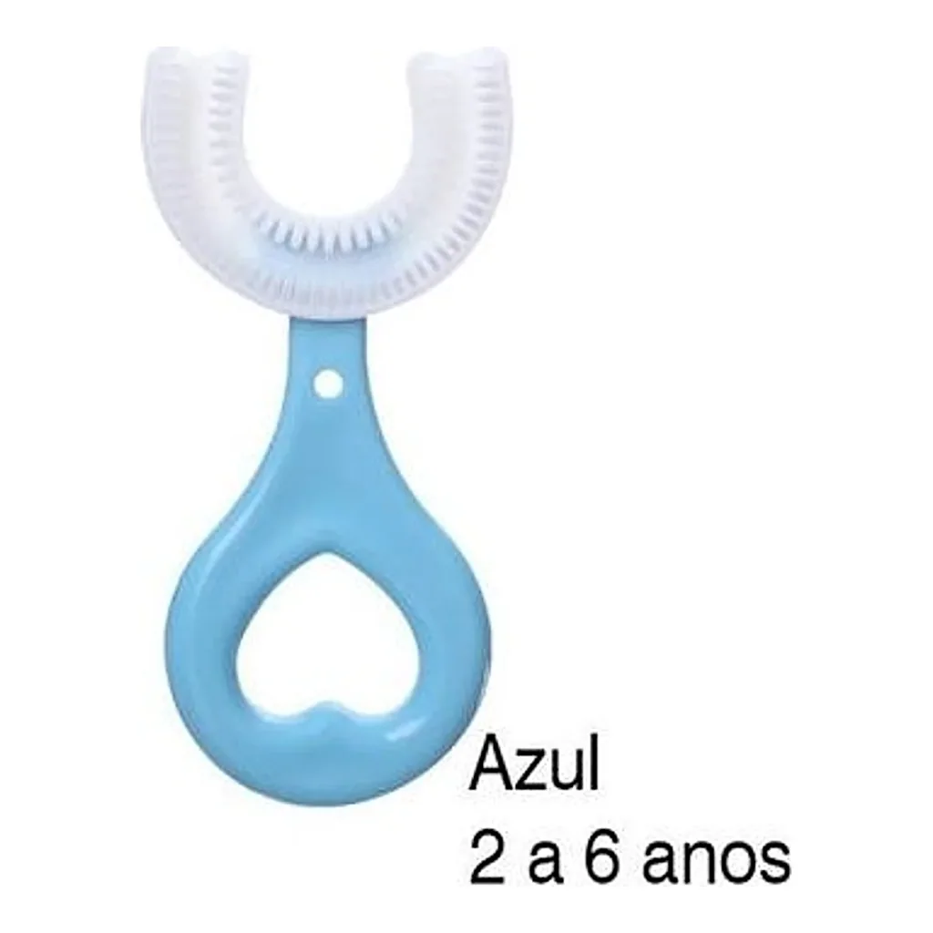 Escova de Dente Infantil 360 em Forma de U 2 a 6 Anos 6 a 12 anos — imagem 12