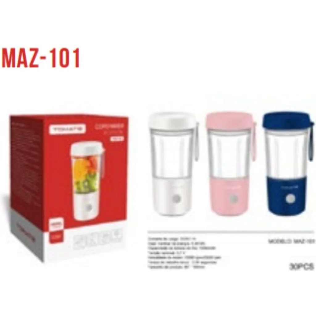 Copo mixer premium super potente mini liquidificador recarregável 400ml — imagem 3