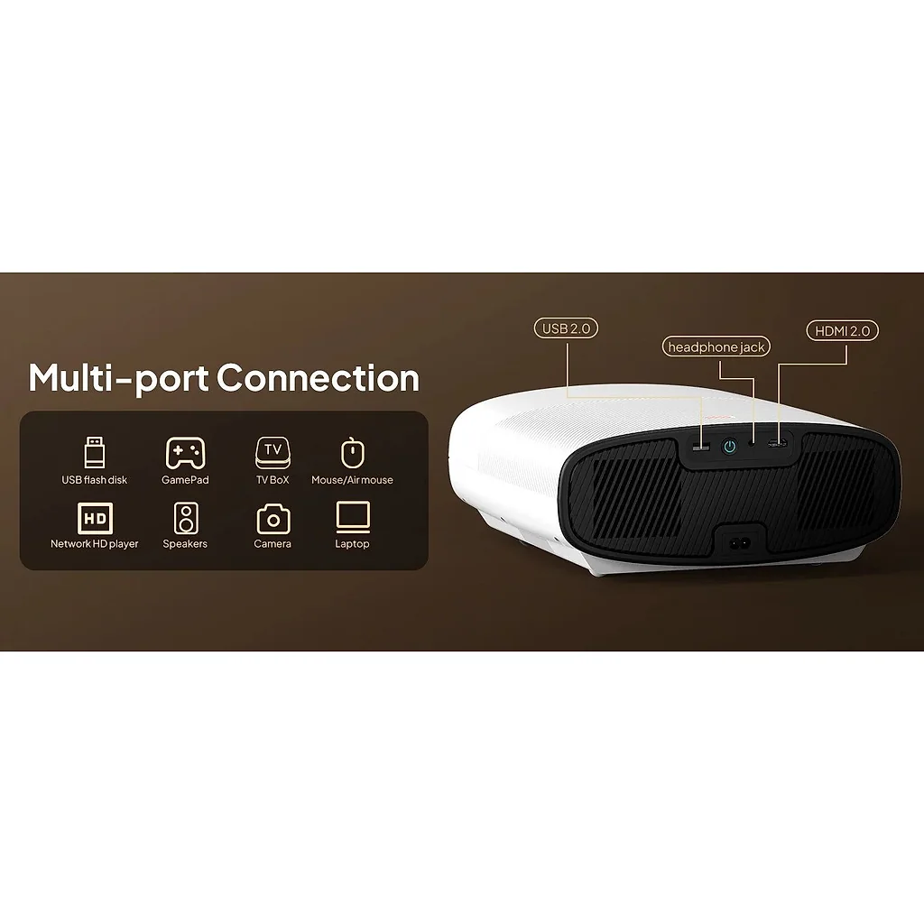 Projetor Smart Full HD com Android (aceita 4K) — imagem 17