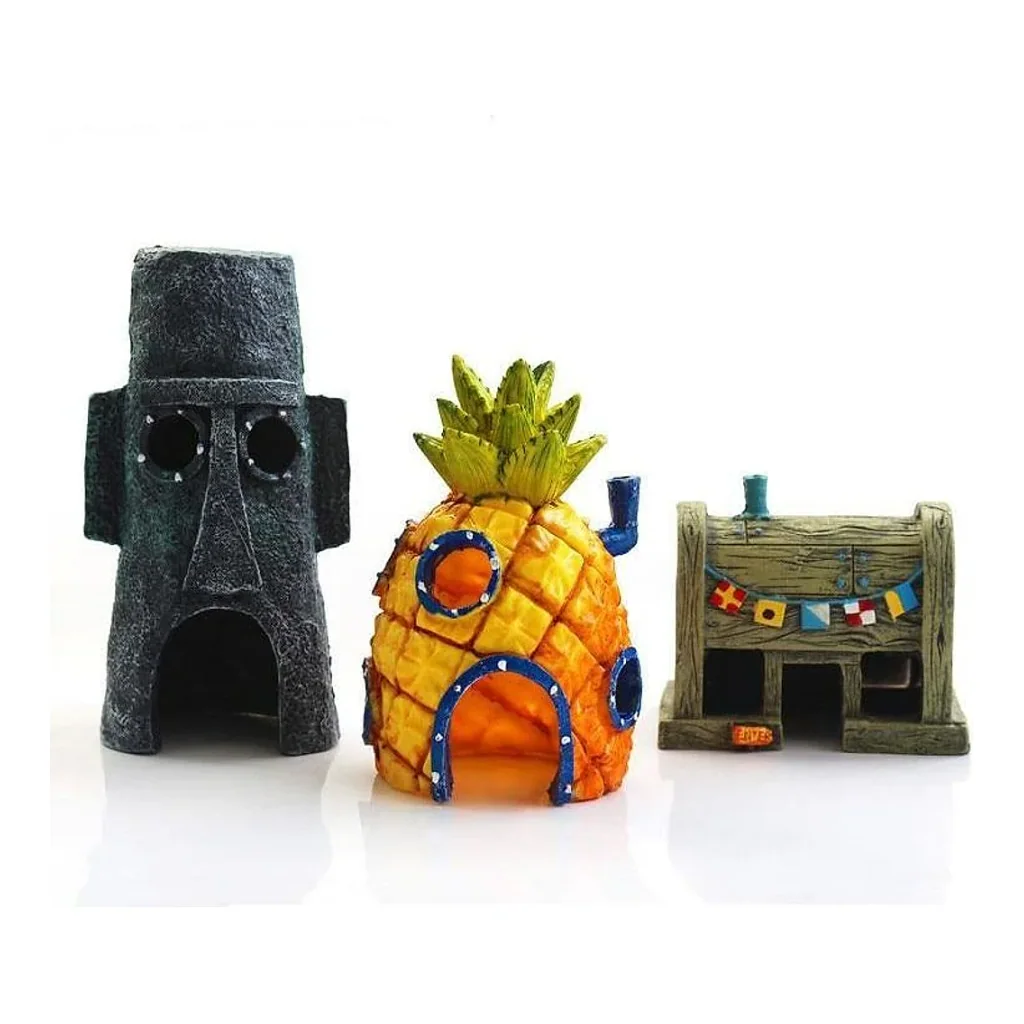 Acessórios para Aquário Bob Esponja