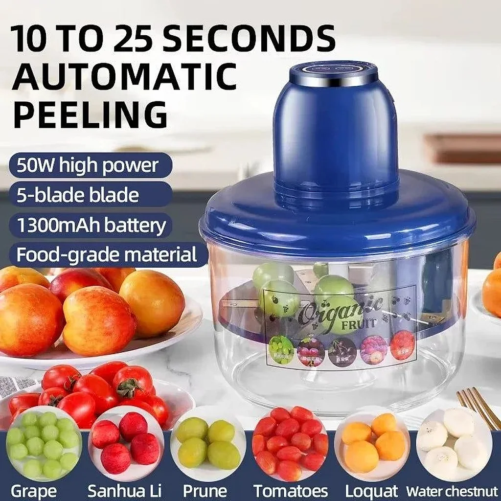 Máquina Automática de Descascar Frutas Portátil — imagem 8