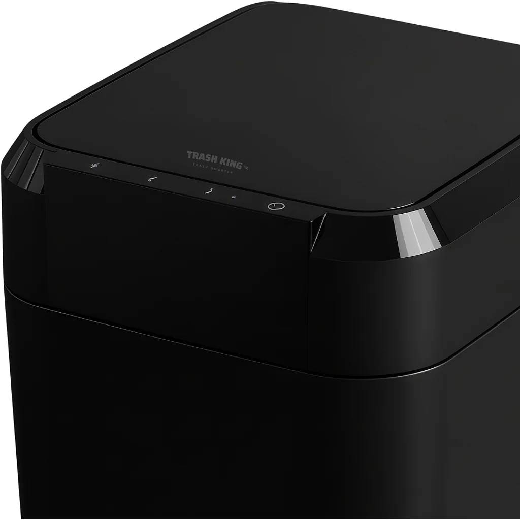 Lixeira Inteligente Touchless 17L Preto Fosco — imagem 6