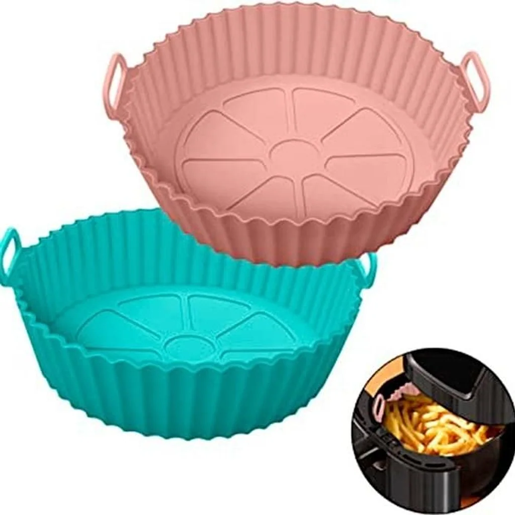 Forma de Silicone para Air Fryer 19cm Antiaderente — imagem 5
