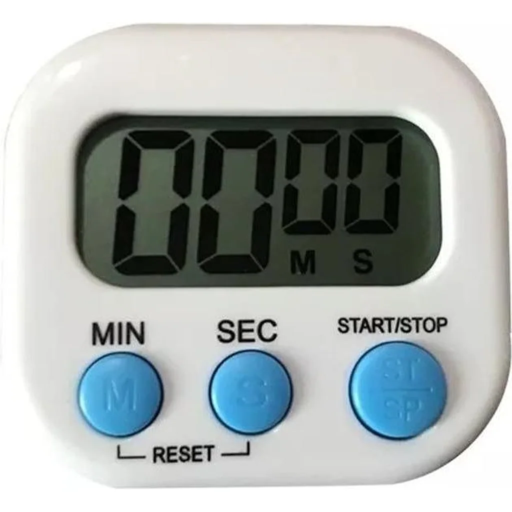 Timer cronometro temporizador lcd digital despertador