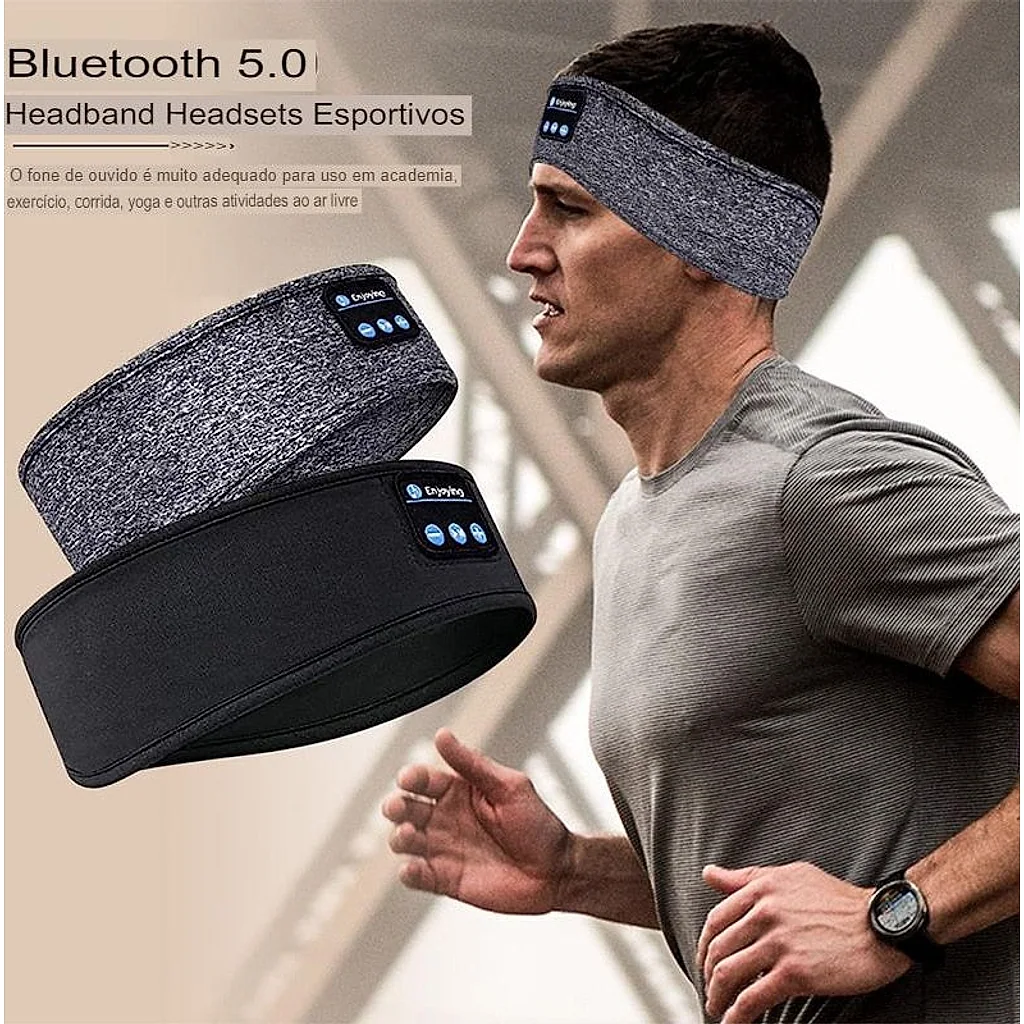 Fone de Ouvido banda Faixa Bluetooth