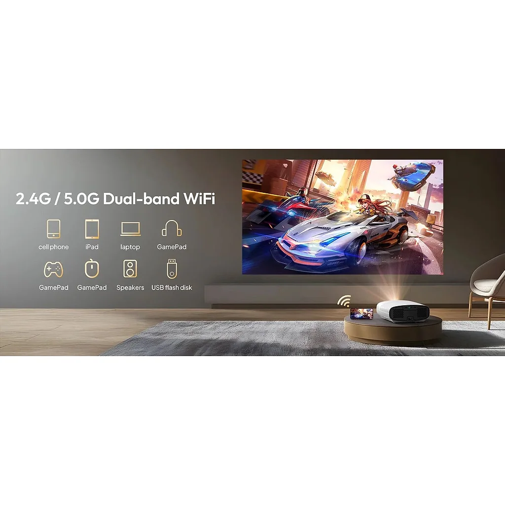 Projetor Smart Full HD com Android (aceita 4K) — imagem 12