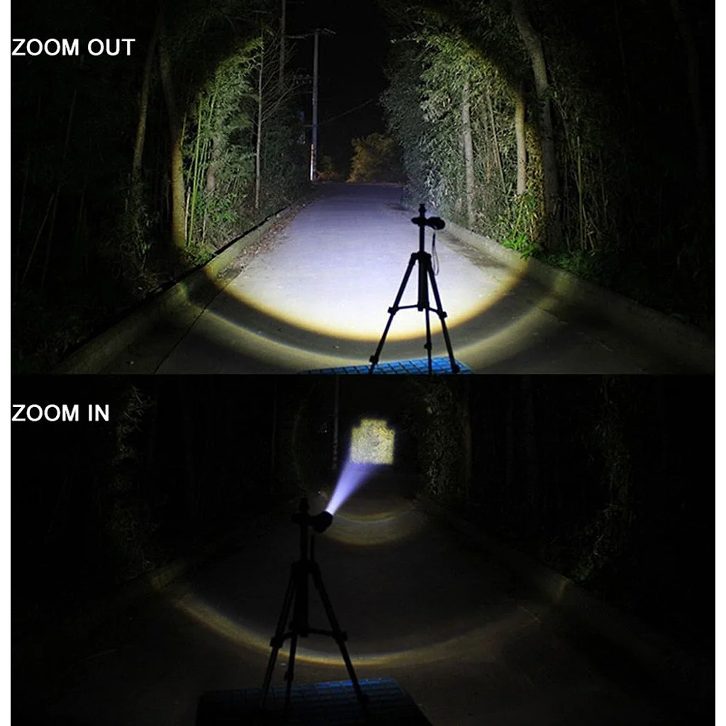 Lanterna de Led Recarregável Tática Exército Profissional/MilitarLed — imagem 5