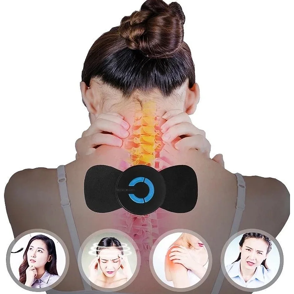 Massageador de pescoço eletrico costas ombros lombar massageador corporal — imagem 2