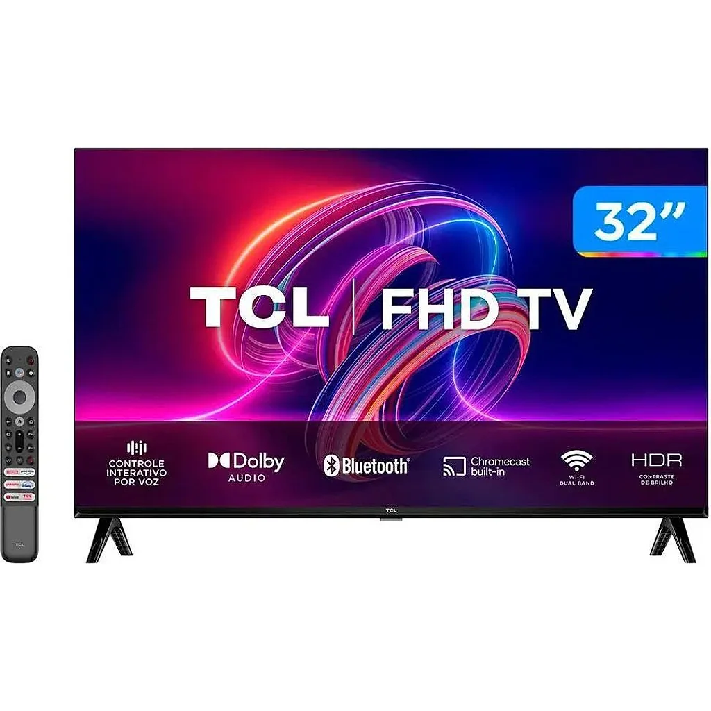 TV 32 Full HD Android com Wi-Fi