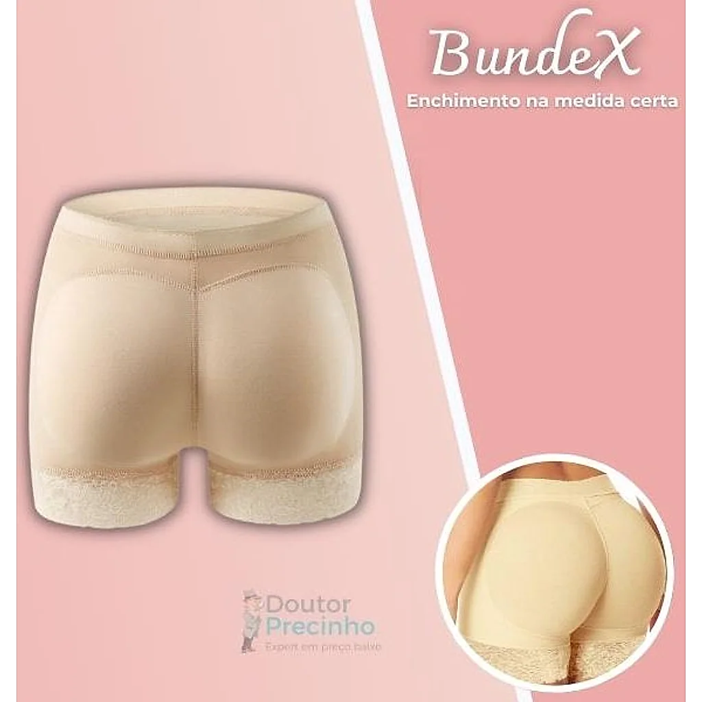Calcinha modeladora com enchimento - Bundex — imagem 3