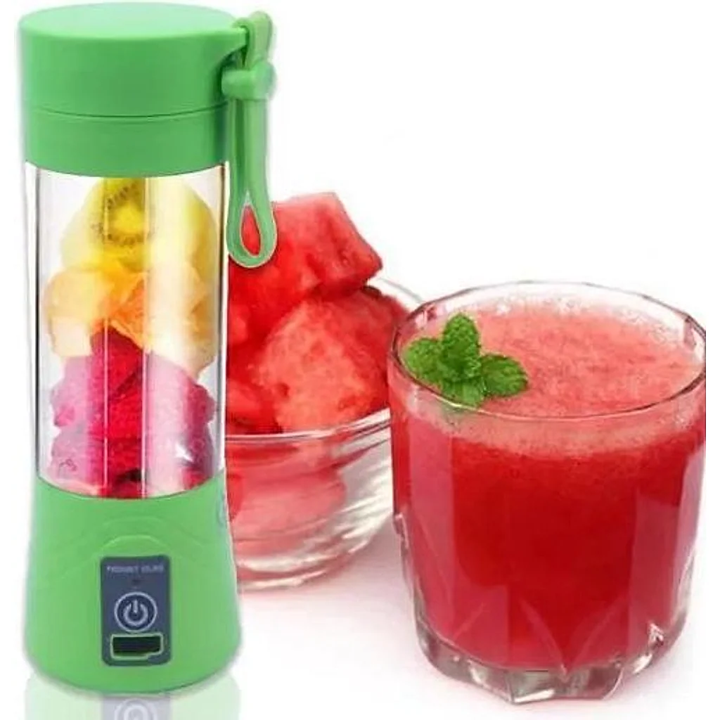 Mini Liquidificador Portátil 380ml 6 Lâminas USB — imagem 2