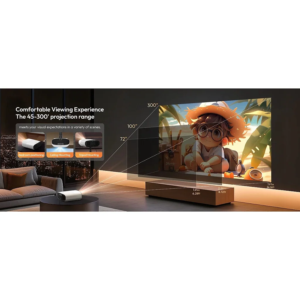 Projetor Smart Full HD com Android (aceita 4K) — imagem 15