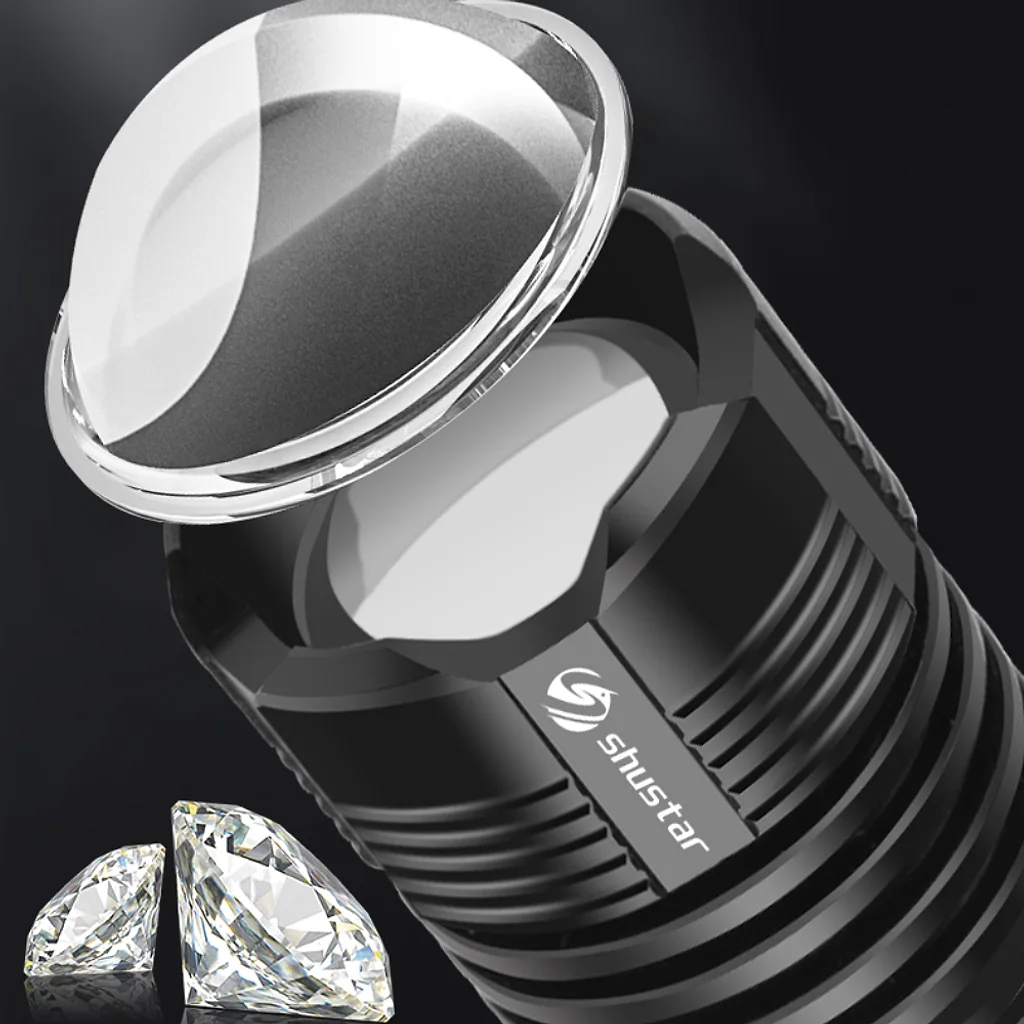 Lanterna de Led Recarregável Tática Exército Profissional/MilitarLed — imagem 3