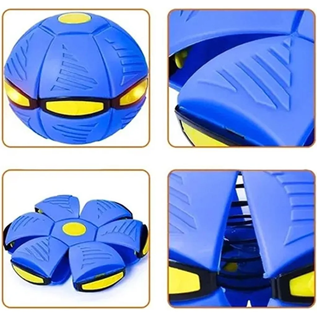 Brinquedo Bola Mágica Transforma Disco Voador Profissional com LED — imagem 3