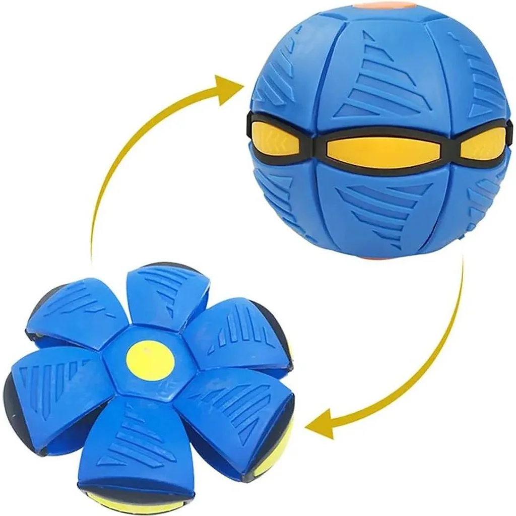 Brinquedo Bola Mágica Transforma Disco Voador Profissional com LED — imagem 4