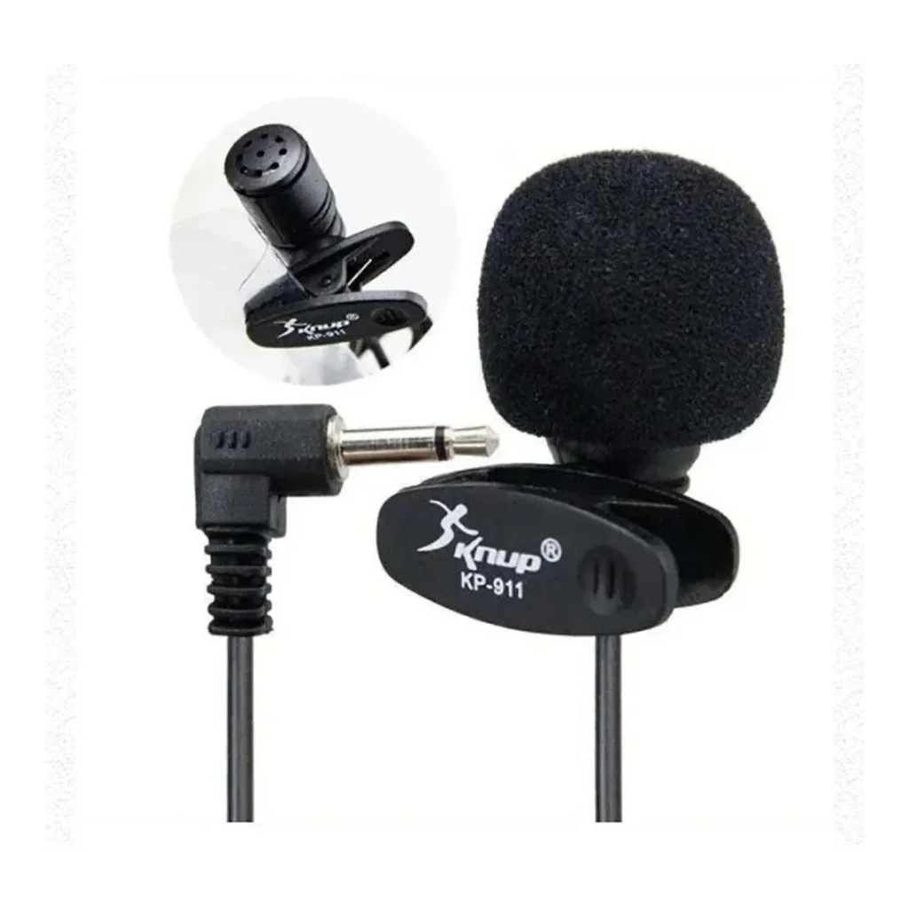 Microfone de lapela c/fio — imagem 5