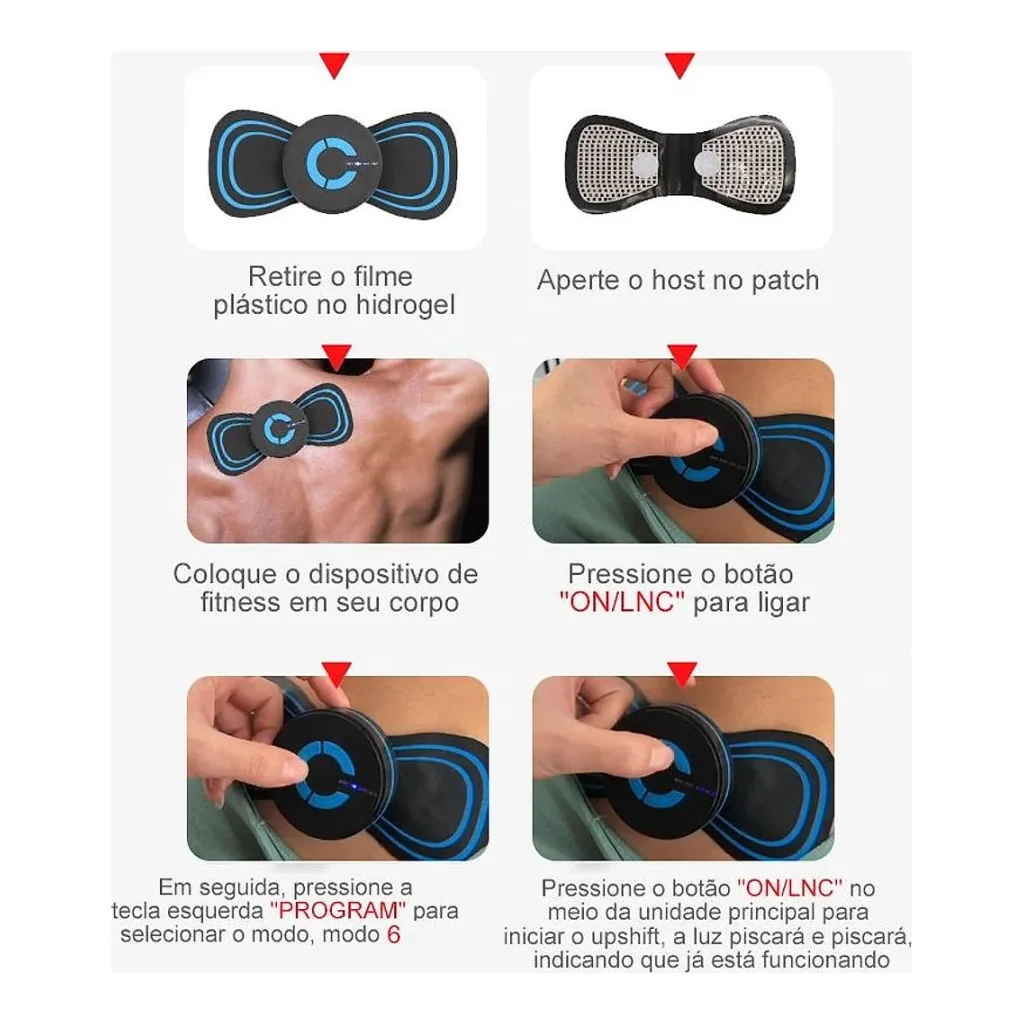 Massageador de pescoço eletrico costas ombros lombar massageador corporal — imagem 7