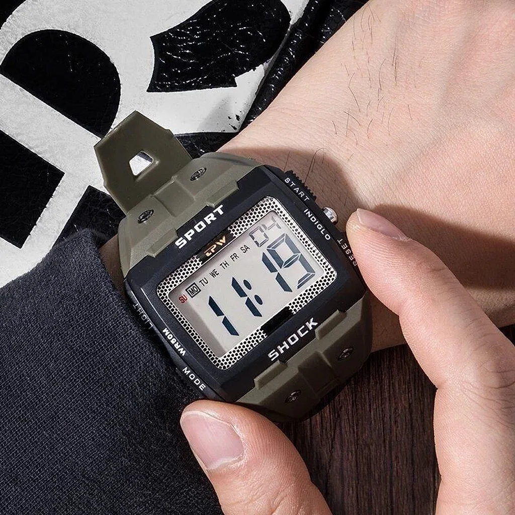 Relógio Digital Militar Masculino Smart Shock — imagem 2