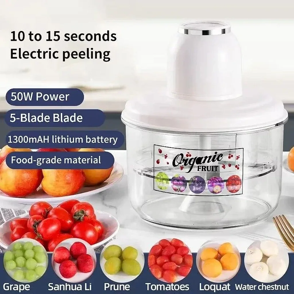 Máquina Automática de Descascar Frutas Portátil — imagem 5
