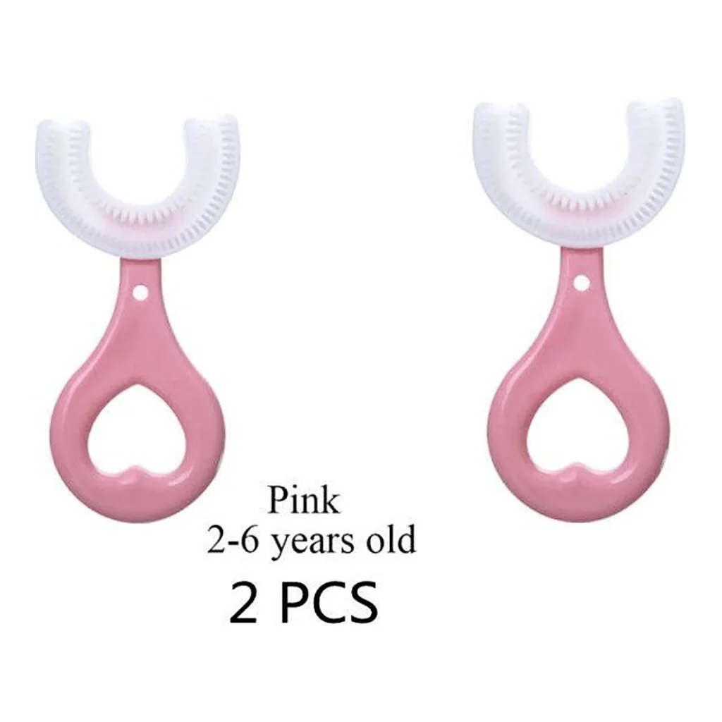 2 escovas infantil 360 graus infantil 2 a 6 anos e 6 a 12 anos (kit 2 peças) — imagem 12