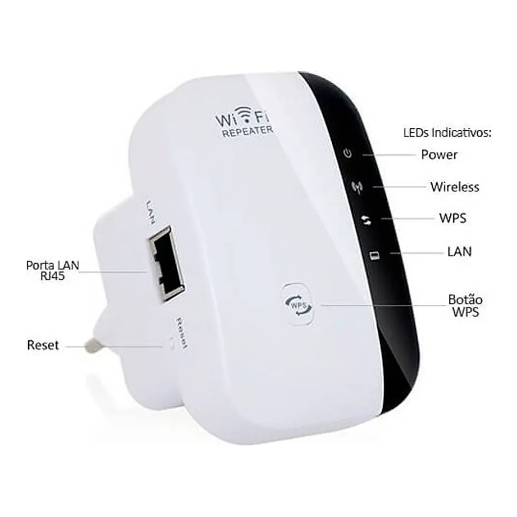 Repetidor WiFi Ampliador de Sinal Wireless/WifiBoost — imagem 4