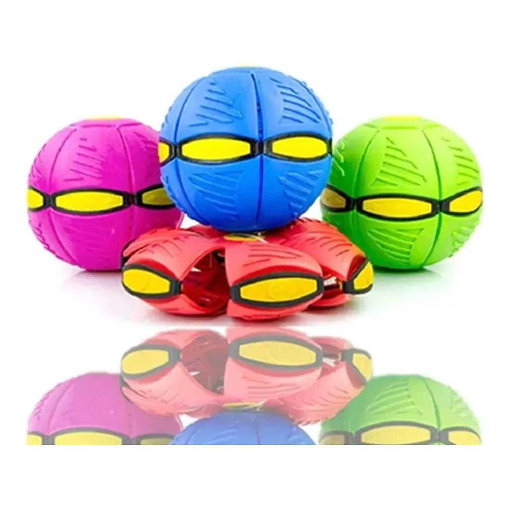 Brinquedo Bola Mágica Transforma Disco Voador Profissional com LED — imagem 2