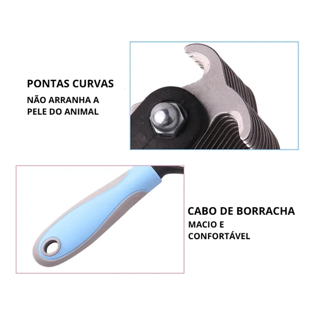 Escova Removedora de Pelos - Clean Pet | Para Cachorro e Gato — imagem 4
