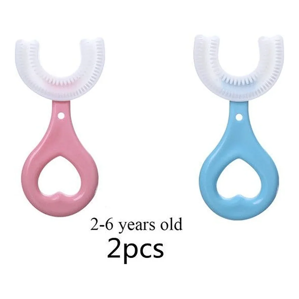 2 escovas infantil 360 graus infantil 2 a 6 anos e 6 a 12 anos (kit 2 peças) — imagem 14