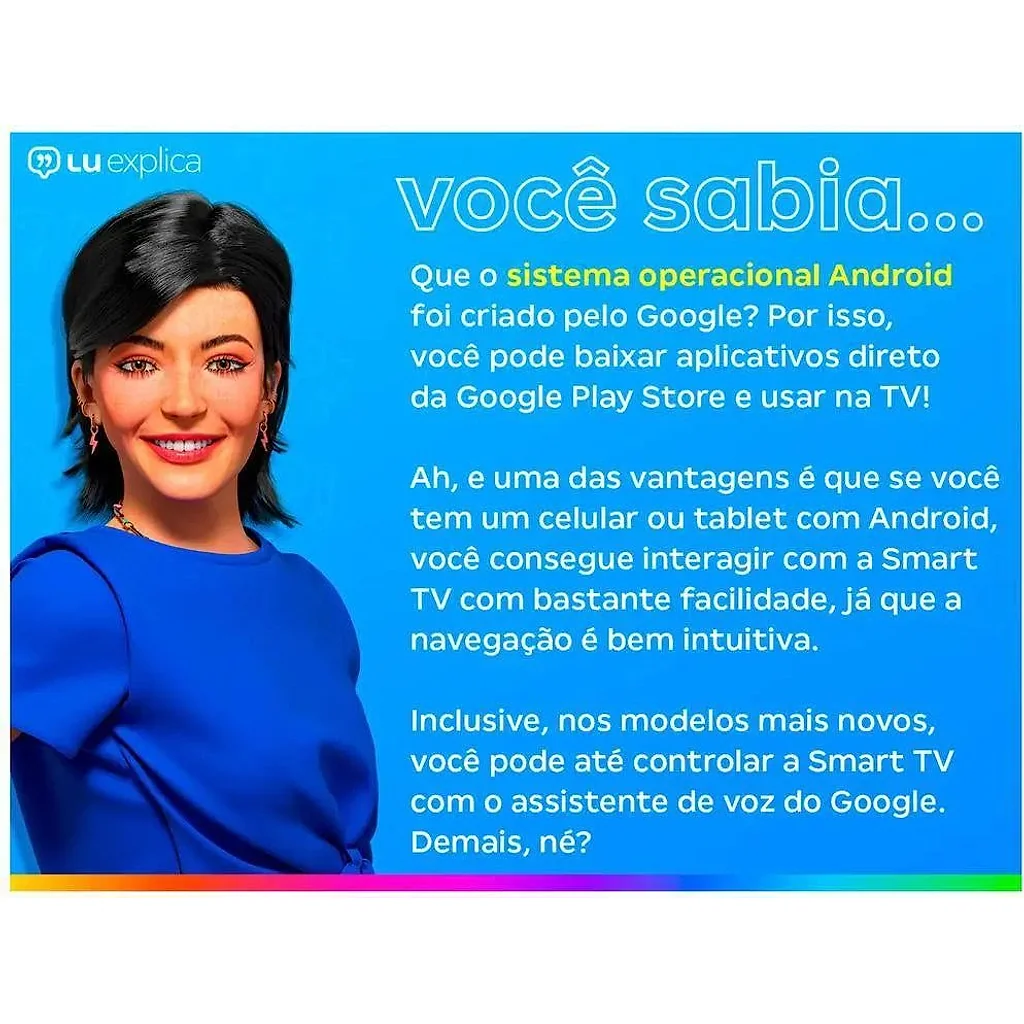 TV 32 Full HD Android com Wi-Fi — imagem 3