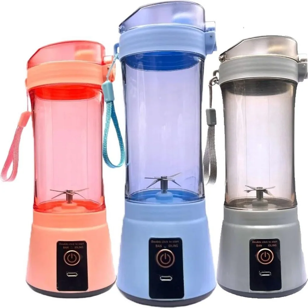 Mini Liquidificador Portátil 380ml 6 Lâminas USB — imagem 14