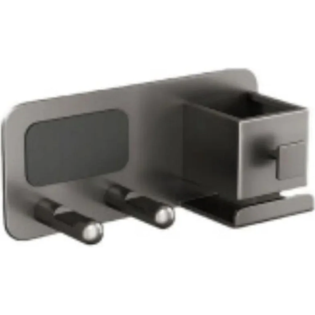 Suporte para Secador de Cabelos com Porta Maquiagem — imagem 2