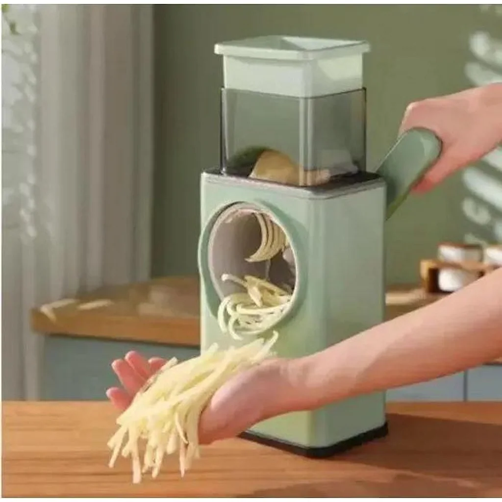Cortador e fatiador legumes queijo multifuncional processador manual — imagem 6